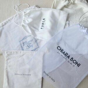 Set of 5 Mix Brands/Sizes Dust Bags NEW